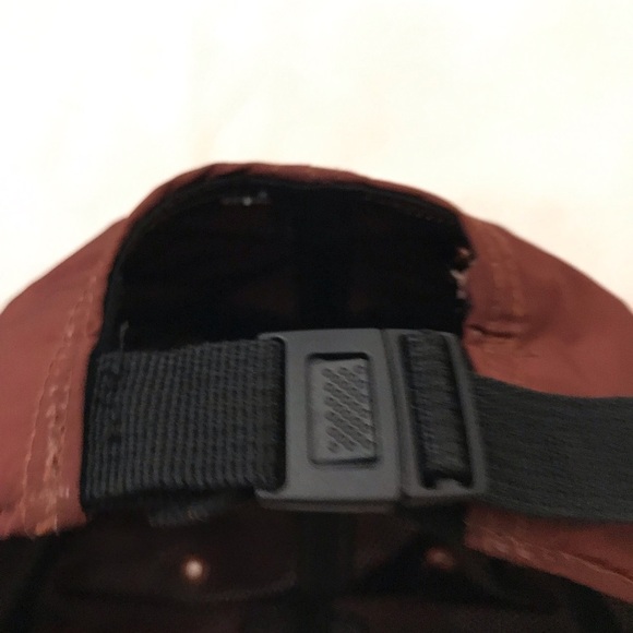 Rag & Bone of New York Adjustable Maroon Cap - Picture 6 of 14